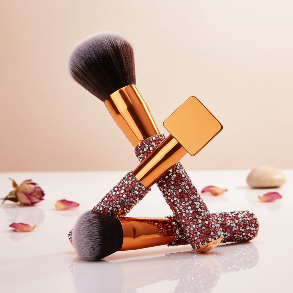 Face and Eye Makeup Brush Set