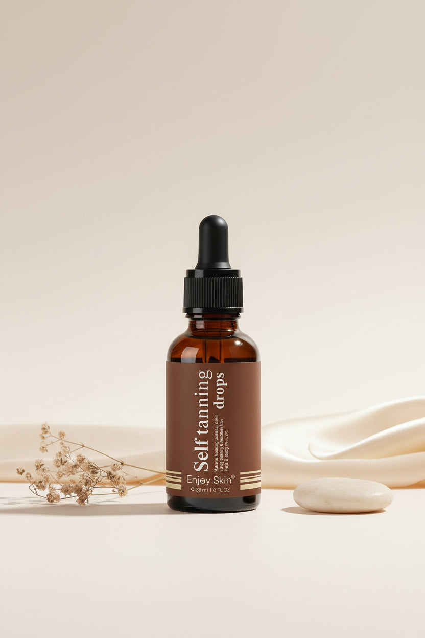face and body tanning drops