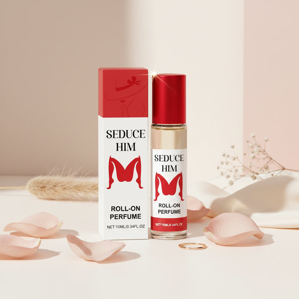 Portable roll-on perfume oil for everyday fragrance.