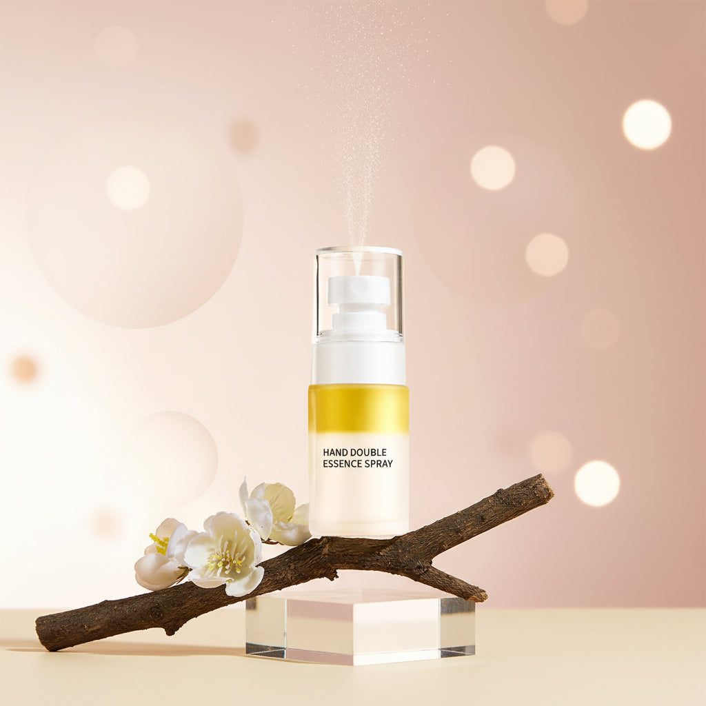 Fine mist hand care spray for everyday hydration.
