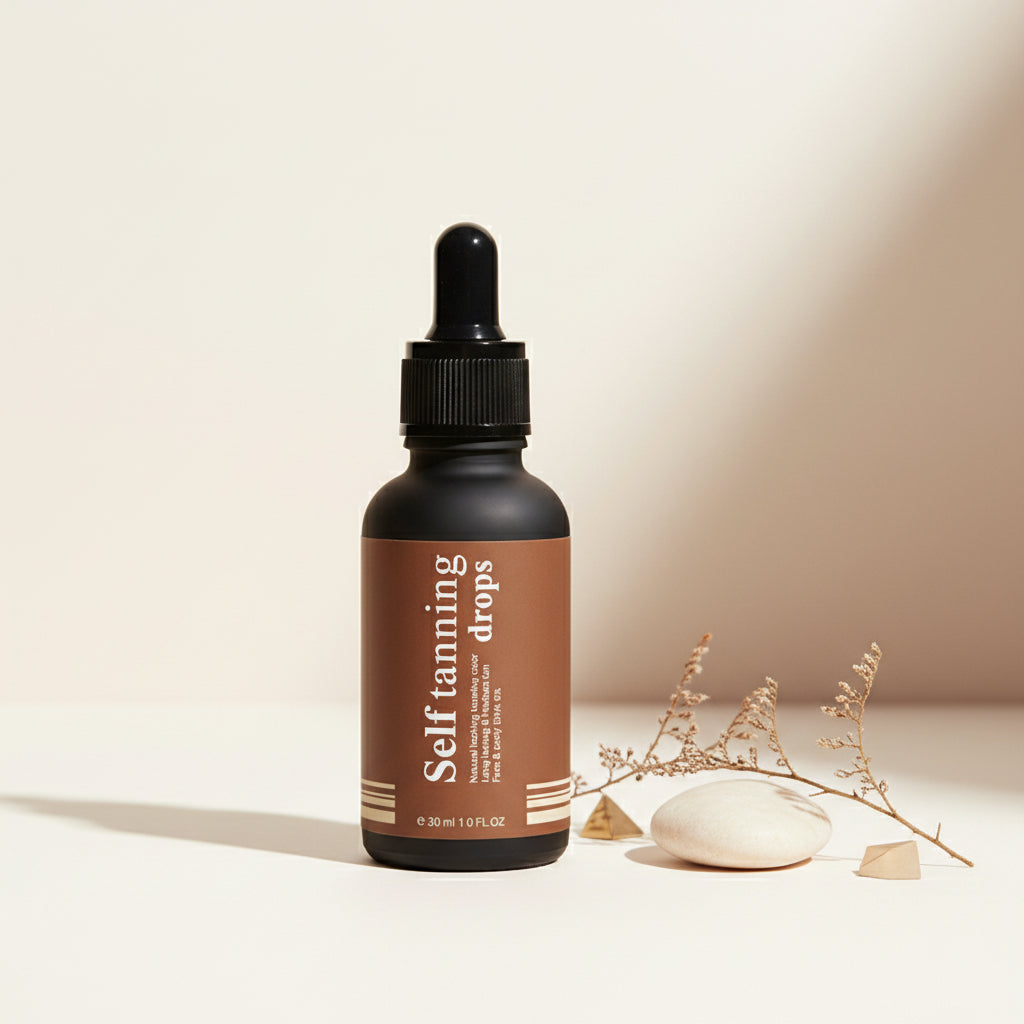 tanning serum drops