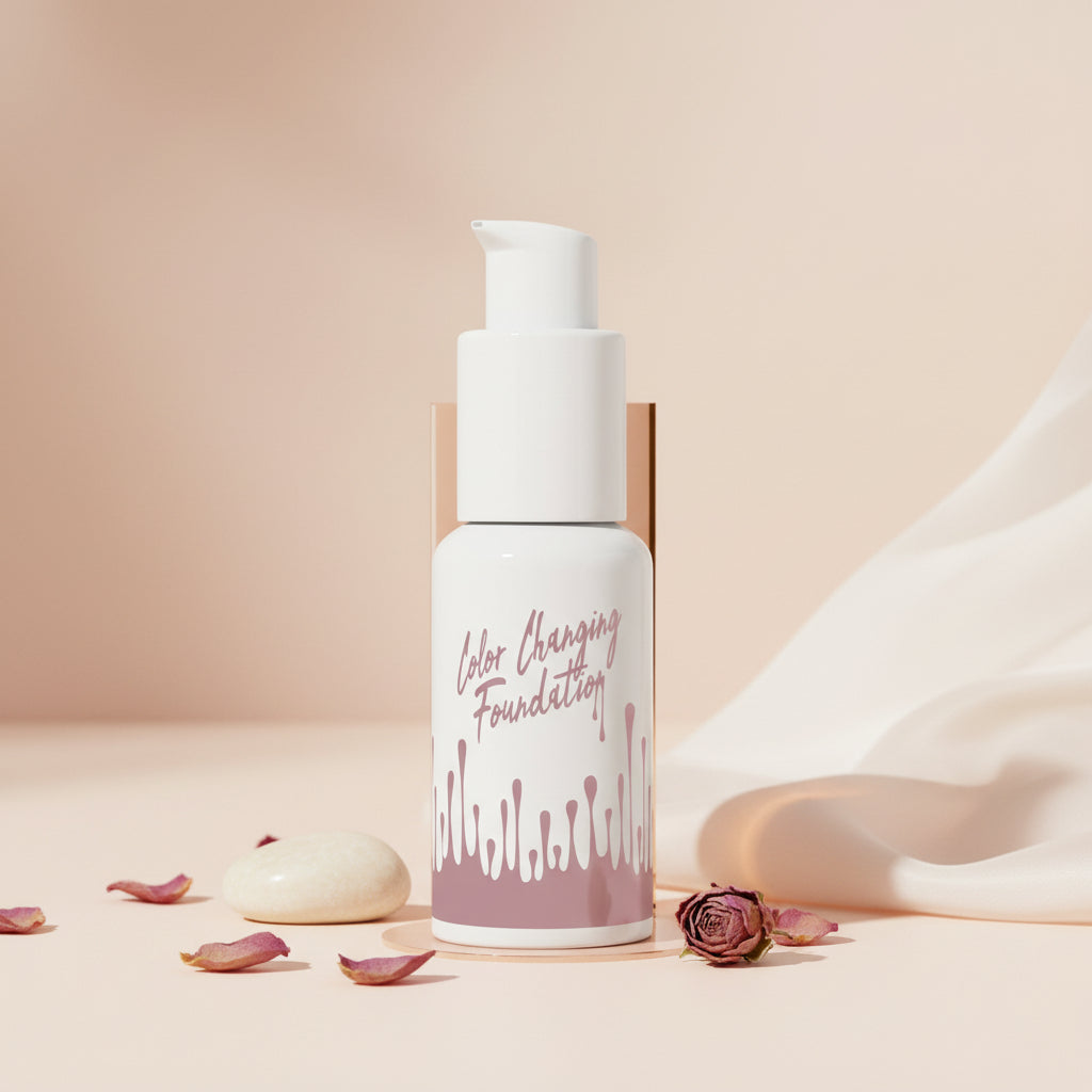 Lightweight buildable coverage foundation for everyday makeup.